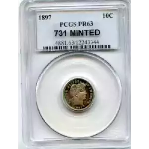 Dimes---Barber or Liberty Head 1892-1916 -Silver- 1 Dime (3)