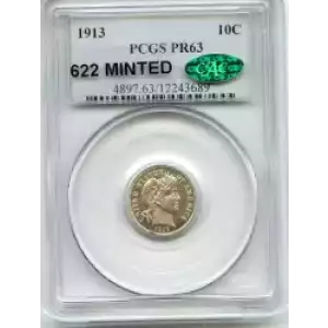 Dimes---Barber or Liberty Head 1892-1916 -Silver- 1 Dime (3)