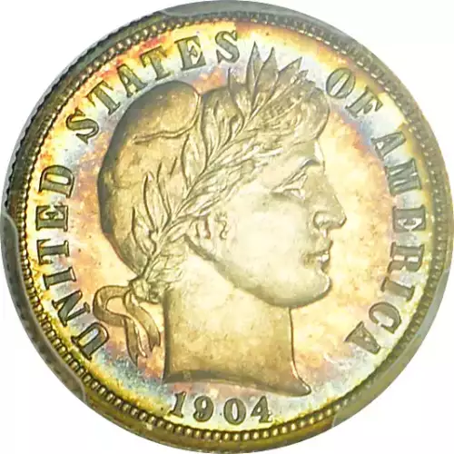 Dimes---Barber or Liberty Head 1892-1916 -Silver- 1 Dime (3)