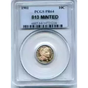 Dimes---Barber or Liberty Head 1892-1916 -Silver- 1 Dime (3)