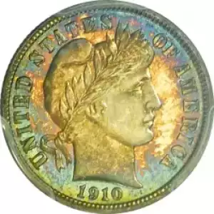 Dimes---Barber or Liberty Head 1892-1916 -Silver- 1 Dime (3)