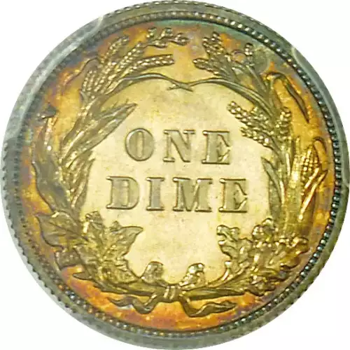 Dimes---Barber or Liberty Head 1892-1916 -Silver- 1 Dime (3)