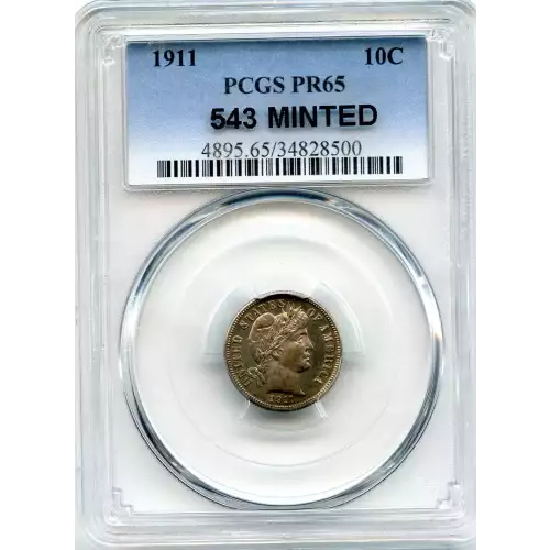 Dimes---Barber or Liberty Head 1892-1916 -Silver- 1 Dime (3)