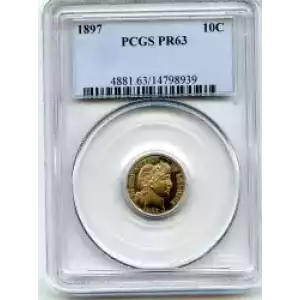 Dimes---Barber or Liberty Head 1892-1916 -Silver- 1 Dime (3)