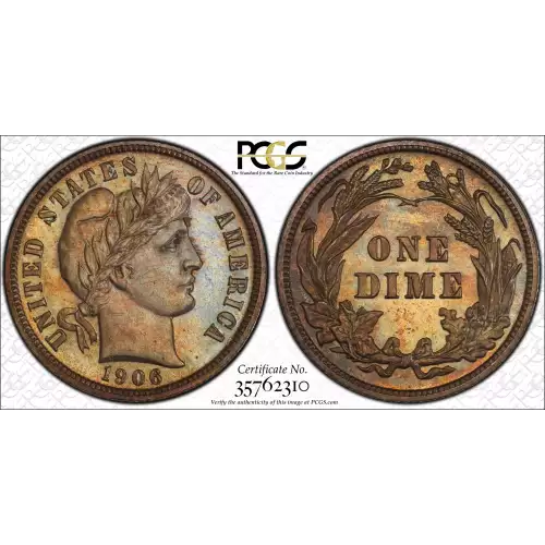 Dimes---Barber or Liberty Head 1892-1916 -Silver- 1 Dime (3)