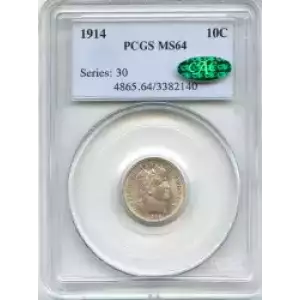 Dimes---Barber or Liberty Head 1892-1916 -Silver- 1 Dime (3)