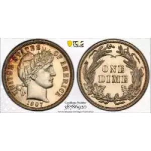 Dimes---Barber or Liberty Head 1892-1916 -Silver- 1 Dime (3)