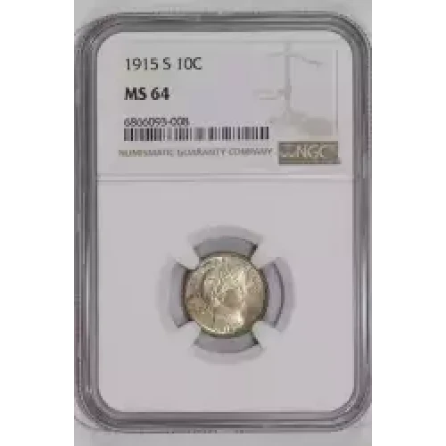 Dimes---Barber or Liberty Head 1892-1916 -Silver- 1 Dime