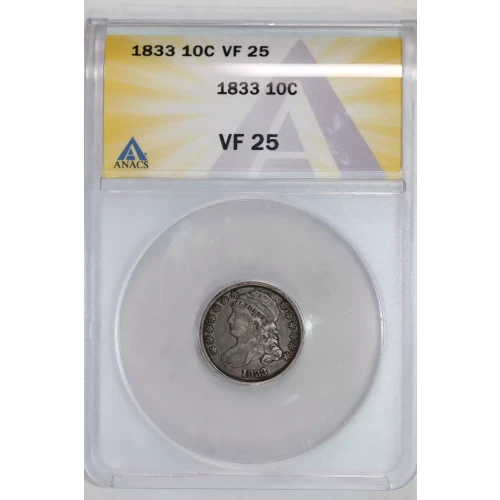 Dimes---Capped Bust 1809-1837 -Silver- 1 Dime