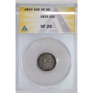 Dimes---Capped Bust 1809-1837 -Silver- 1 Dime