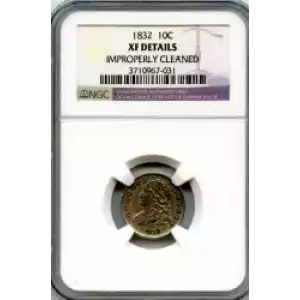 Dimes---Capped Bust 1809-1837 -Silver- 1 Dime (3)