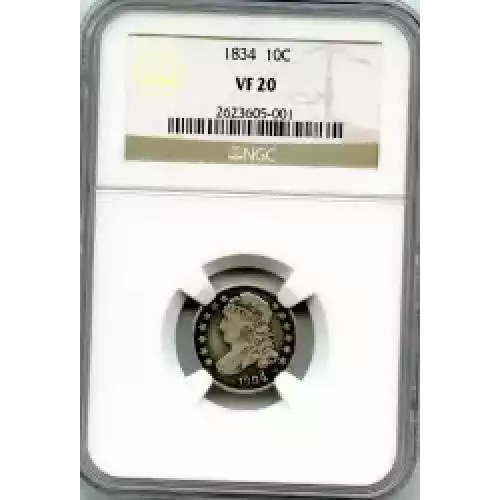 Dimes---Capped Bust 1809-1837 -Silver- 1 Dime (3)