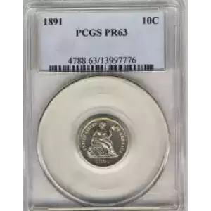 Dimes - Liberty Seated 1837-1891 (3)