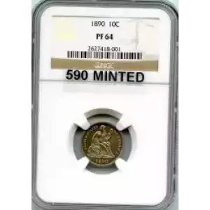 Dimes - Liberty Seated 1837-1891 (3)