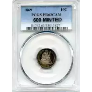 Dimes - Liberty Seated 1837-1891 (3)