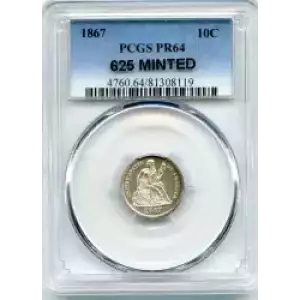 Dimes - Liberty Seated 1837-1891 (3)