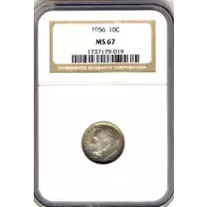 Dimes---Roosevelt 1946-1964-Silver- 1 Dime (3)