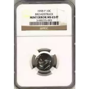 Dimes---Roosevelt 1965-Present-Copper-Nickel- 1 Dime (3)