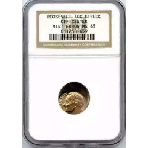 Dimes---Roosevelt 1965-Present-Copper-Nickel- 1 Dime (3)