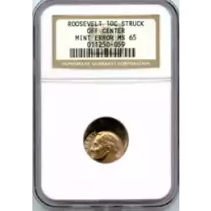 Dimes---Roosevelt 1965-Present-Copper-Nickel- 1 Dime (3)