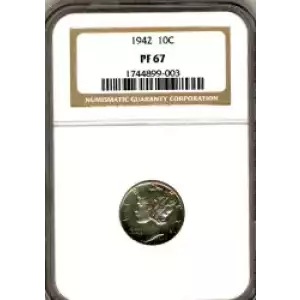 Dimes---Winged Liberty Head or Mercury 1916-1945 -Silver- 1 Dime (3)