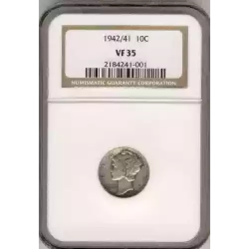 Dimes---Winged Liberty Head or Mercury 1916-1945 -Silver- 1 Dime (3)