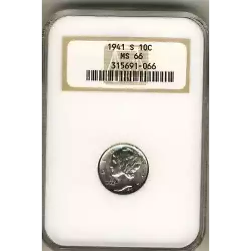 Dimes---Winged Liberty Head or Mercury 1916-1945 -Silver- 1 Dime (3)