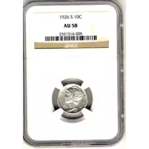 Dimes---Winged Liberty Head or Mercury 1916-1945 -Silver- 1 Dime (3)