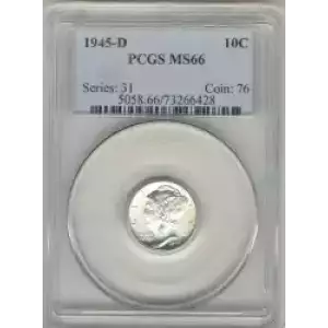 Dimes---Winged Liberty Head or Mercury 1916-1945 -Silver- 1 Dime (3)