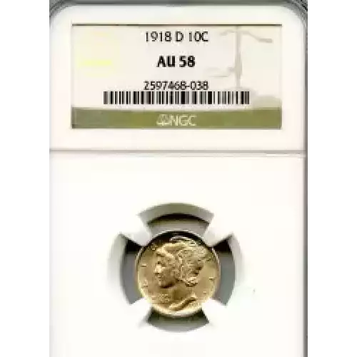 Dimes---Winged Liberty Head or Mercury 1916-1945 -Silver- 1 Dime (3)