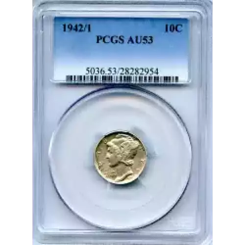 Dimes---Winged Liberty Head or Mercury 1916-1945 -Silver- 1 Dime (3)