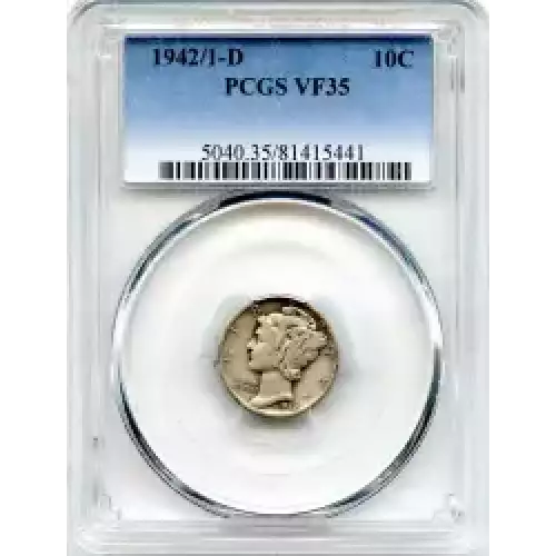 Dimes---Winged Liberty Head or Mercury 1916-1945 -Silver- 1 Dime (3)