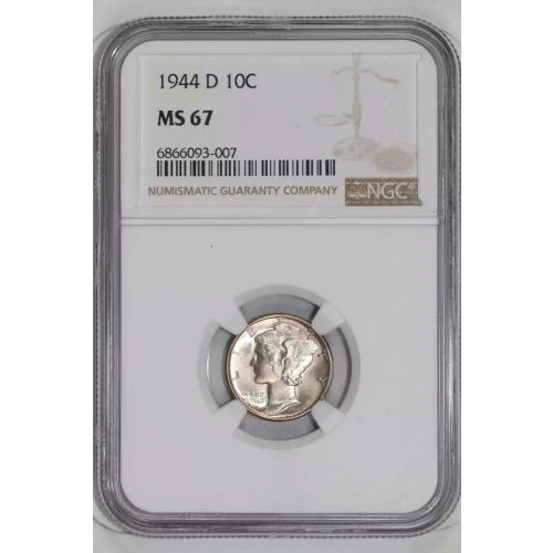 Dimes---Winged Liberty Head or Mercury 1916-1945 -Silver- 1 Dime