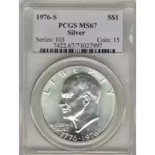 Dollars---Eisenhower 1971-1978 Copper-Nickel- 1 Dollar (3)