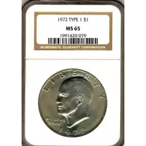 Dollars---Eisenhower 1971-1978 Copper-Nickel- 1 Dollar (3)