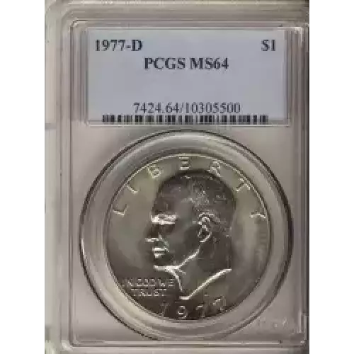 Dollars---Eisenhower 1971-1978 Copper-Nickel- 1 Dollar (3)