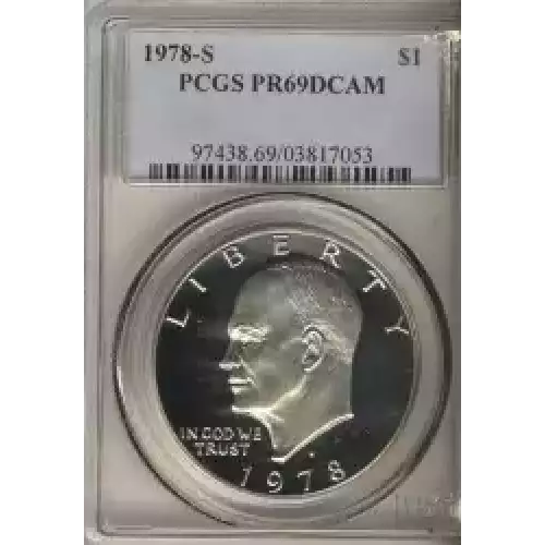 Dollars---Eisenhower 1971-1978 Copper-Nickel- 1 Dollar (3)