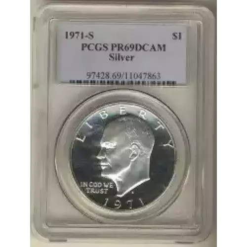 Dollars---Eisenhower 1971-1978 Copper-Nickel- 1 Dollar (3)