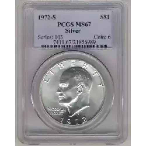 Dollars---Eisenhower 1971-1978 Copper-Nickel- 1 Dollar (3)