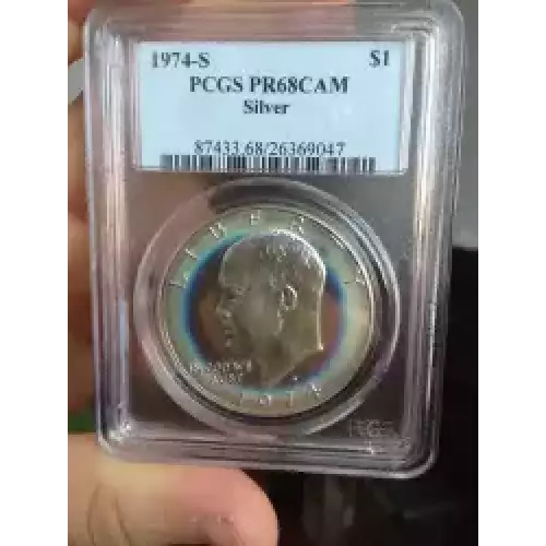 Dollars---Eisenhower 1971-1978 Copper-Nickel- 1 Dollar (3)