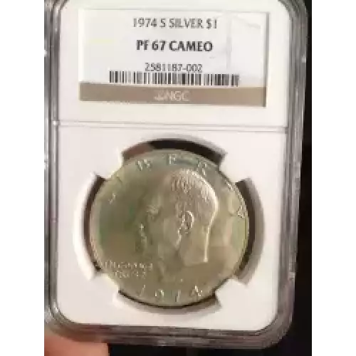 Dollars---Eisenhower 1971-1978 Copper-Nickel- 1 Dollar (3)