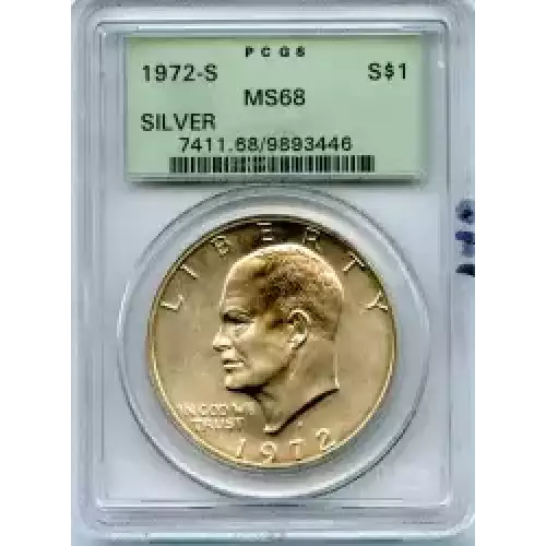 Dollars---Eisenhower 1971-1978 Copper-Nickel- 1 Dollar (3)