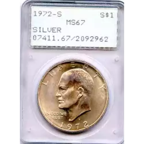 Dollars---Eisenhower 1971-1978 Copper-Nickel- 1 Dollar (3)