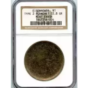 Dollars---Eisenhower 1971-1978 Copper-Nickel- 1 Dollar (3)