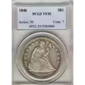 Dollars---Liberty Seated 1840-1873 -Silver- 1 Dollar (3)