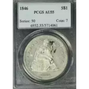 Dollars---Liberty Seated 1840-1873 -Silver- 1 Dollar (3)