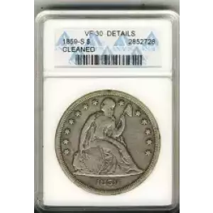 Dollars---Liberty Seated 1840-1873 -Silver- 1 Dollar (3)