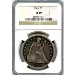 Dollars---Liberty Seated 1840-1873 -Silver- 1 Dollar (3)