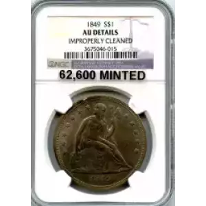 Dollars---Liberty Seated 1840-1873 -Silver- 1 Dollar (3)