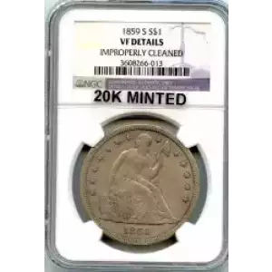 Dollars---Liberty Seated 1840-1873 -Silver- 1 Dollar (3)